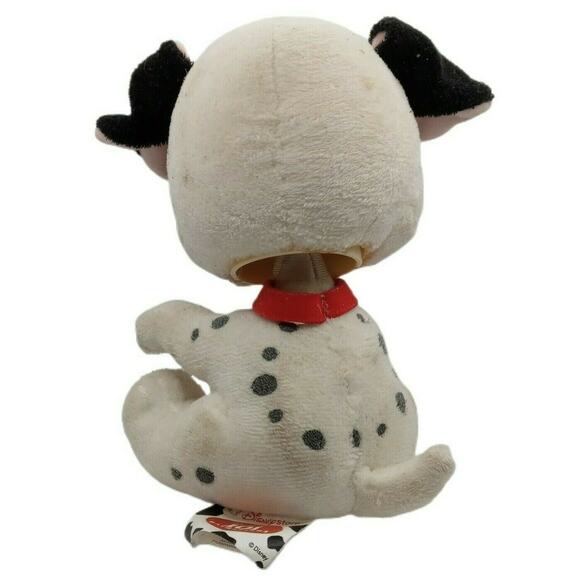 Disney Store 101 Dalmatians Bobblehead Plush Dog Puppy Vintage Disney Toy 7" - Picture 2 of 12